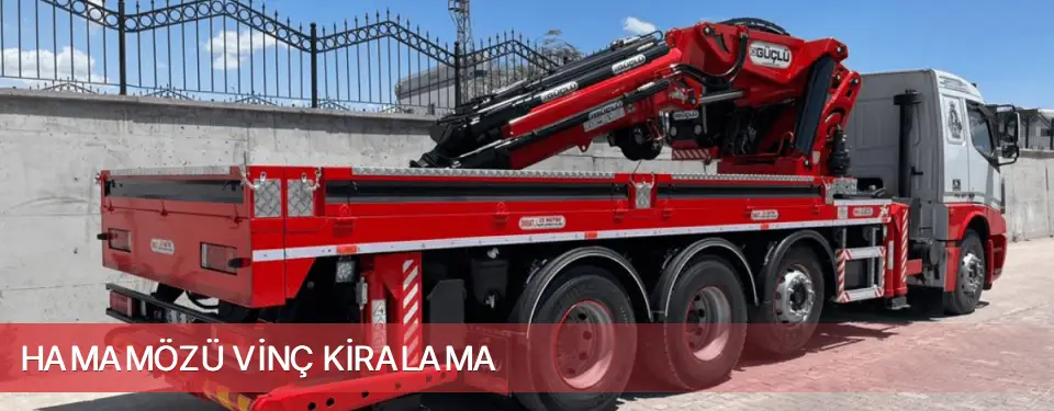 Hamamözü İlçemi Vinç Kiralama